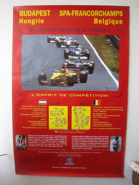 ALTUY Poster de voiture de course pour Peugeot 306 MAXI