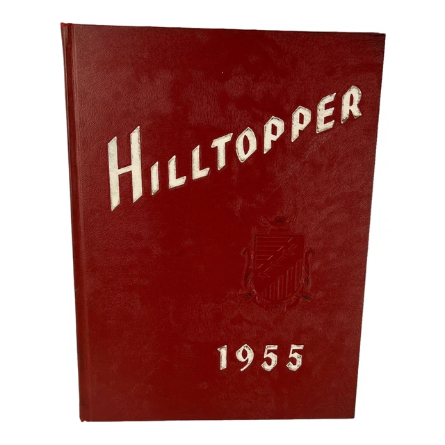 THOMAS CARR HOWE High School 1955 Annuaire Hilltopper Indianapolis