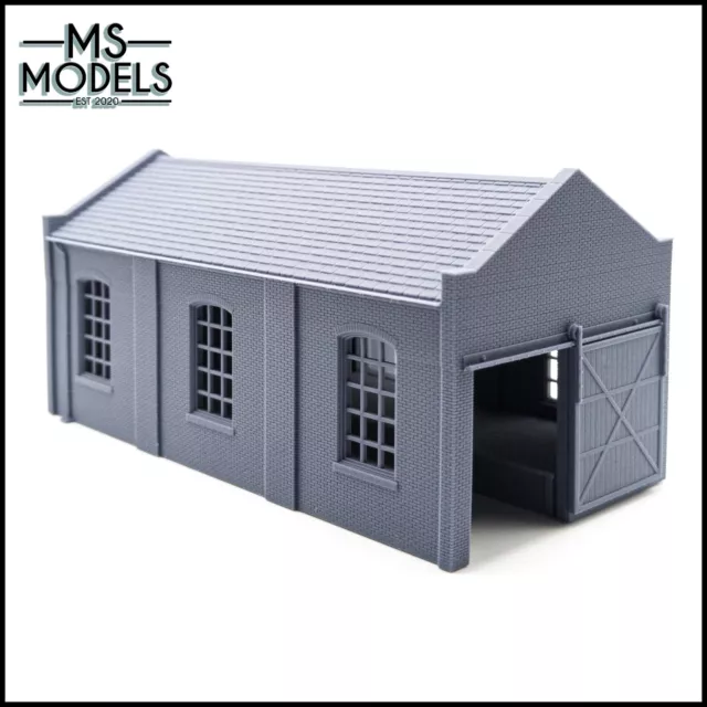 N/TT120/TT100/OO Gauge Scale LNWR Goods Shed Model Railway suits Hornby TT120 2