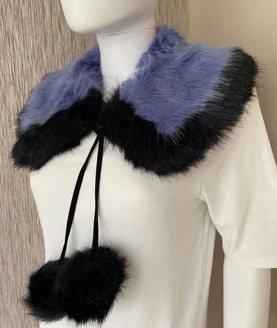 Boléro Fausse Fourrure Enfant Freebily - Pompom, Pour Cérémonie/Noël, Tailles 12M-4Ans