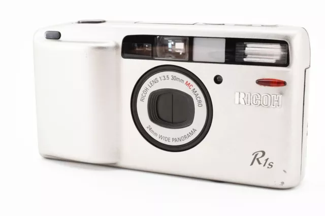 【Exc+5】Ricoh R1s Silver Point & Shoot 35mm Film Camera Japan 1201 2897