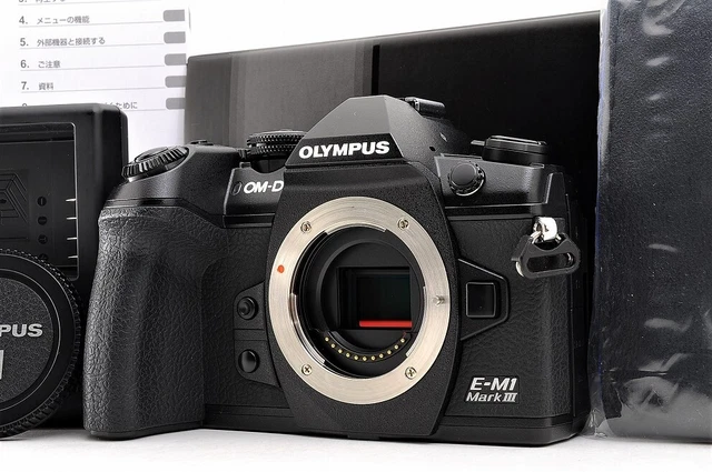 Olympus OM-D E-M1 Mark III 20.4MP Digital Camera 12,745 shots [Mint in Box]