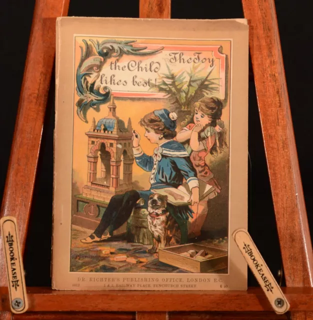 c1890 The Toy The Child Likes Best Richter Anchor Stone Blocks Building Sets c1890 The Toy The Child Likes Best Richter Anchor Stone Blocks Building Sets