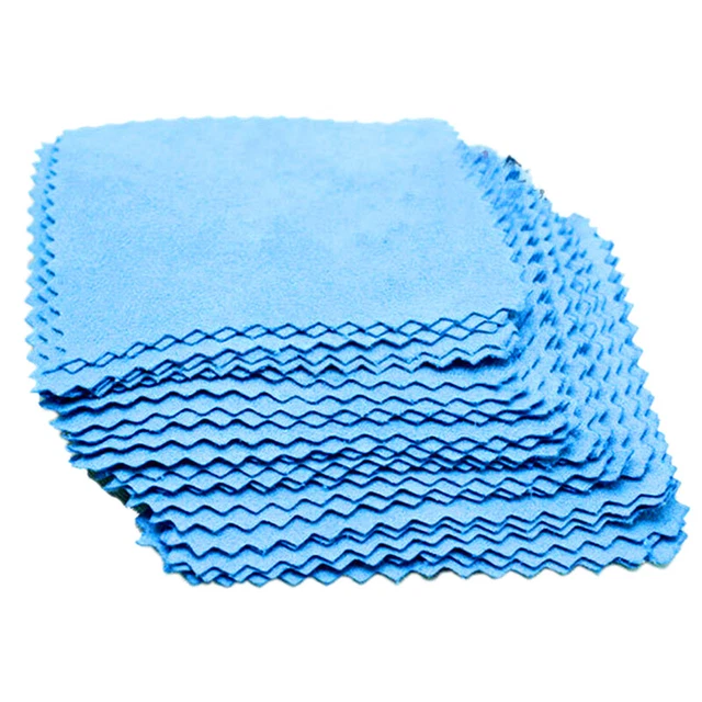 10Pcs silver polishing cloth cleaner cleaning cloth anti-tarnish tool ZSHH JR HF