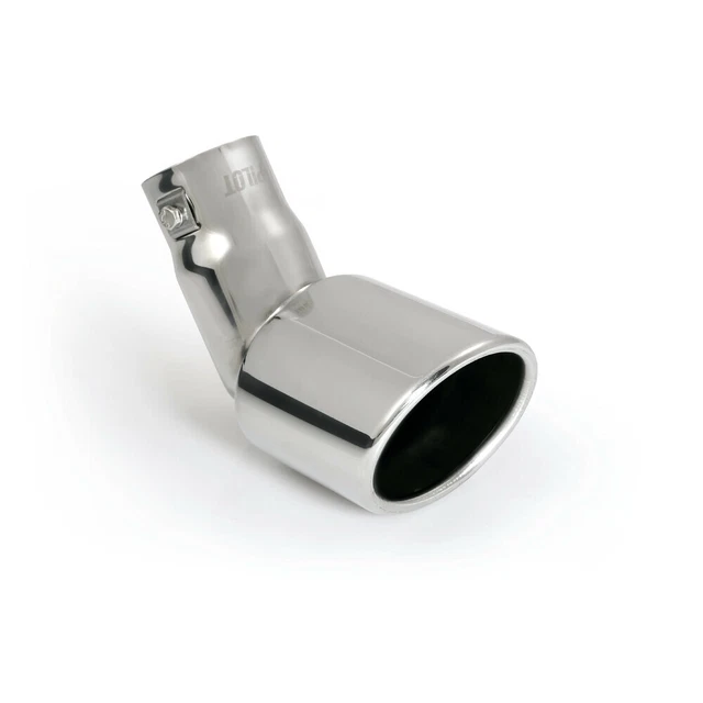 Embout D'échappement Inox Type 59 Côté Gauche / 145x65mm / Long 270mm Biseaute 20