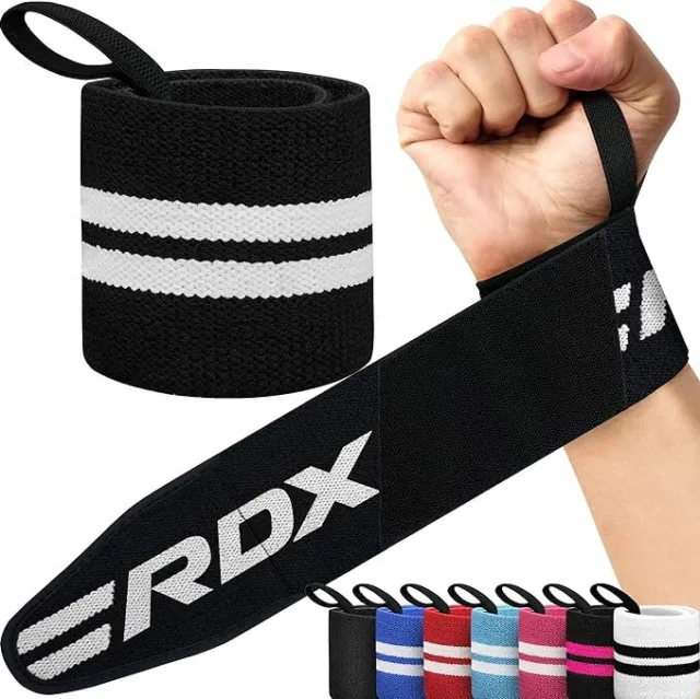 Wrist Straps by RDX, Figure 8, Lifting Straps, Anti Slip, Weight