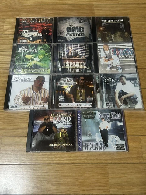 G RAP FUNK Chicano CD 11 Pack Compilation, Westcoast, Sleepy