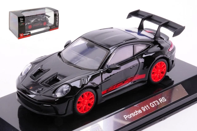 MINIATURE VOITURE PORSCHE GT3 auto 1:18 Burago diecast Modélisme Static