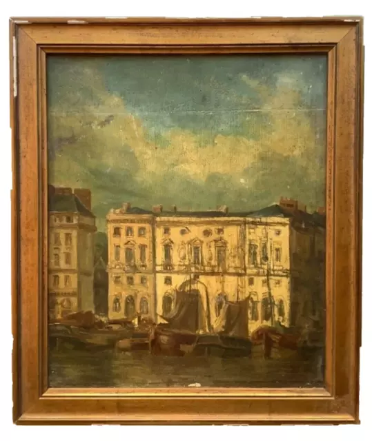 Fine 19th Century Palace in Venice Follower of Francesco GUARDI