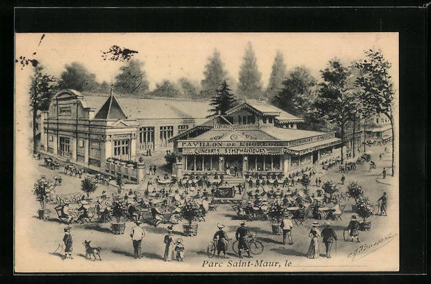 CPA Saint-Maur, Parc Saint-Maur 1907