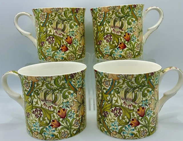 heritage-stoke-on-trent-fine-bone-china-princess-mug-set-4-golden-lily