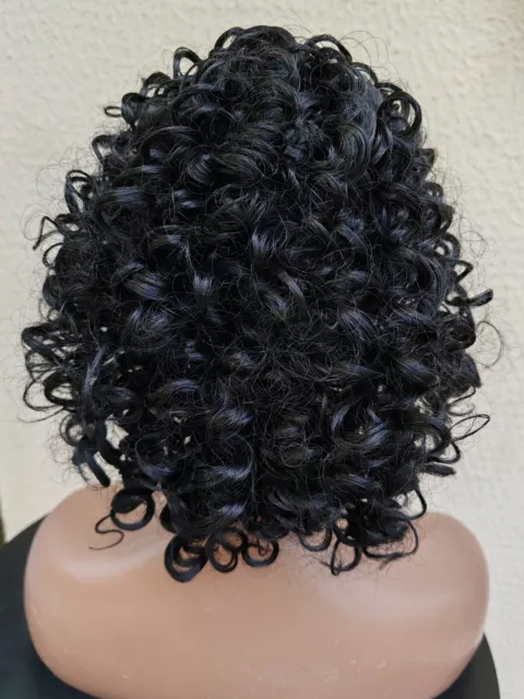 Queue de Cheval Afro Crépus Bouclés Extension de Cheveux Synthétiques Avec Pince