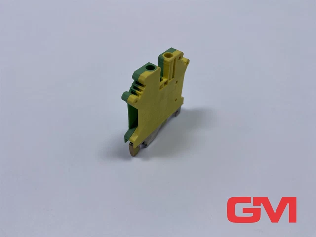 Ve 6x Phoenix Contact Conduttore Protezione Terminale 0441504 Blocco USLKG 5