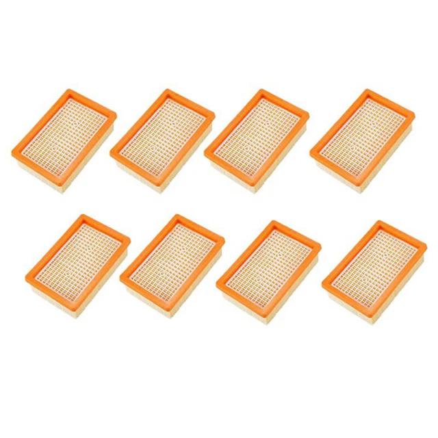 8 StüCk Vakuum Staubsauger Filter für Flachfalten MV4 MV5 MV6 WD4 WD5 WD6 P K2T5