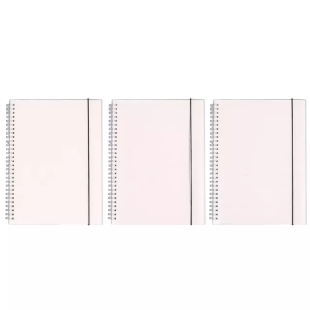 3 Pcs Student Drawing Notebook Blank Journal Travel Writing Books