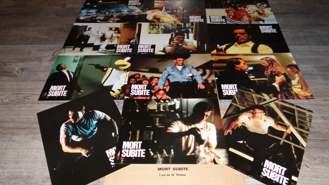 JEAN CLAUDE VAN damme MORT SUBITE ! jeu de photos cinema lobby card EUR
