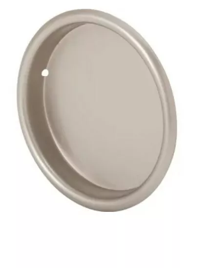 5 pcs SATIN NICKEL 2-1/8" Pocket Door Bypass Closet Doors Flush cup Finger Pulls