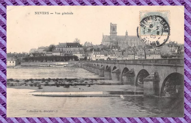 CPA - 58 - NEVERS - Vue Générale