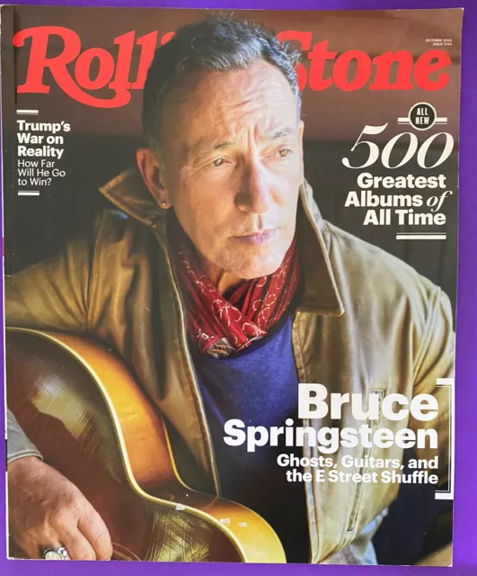 ROLLING STONE MAGAZINE October 2020 Bruce Springsteen