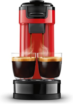 Philips hd6596/51 macchina per il caffè 2 in 1 Senseo Switch cialde + Caffettiera Filtro 1 Liter Titanium 
