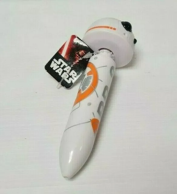 Penna Biro Star Wars Droide Bb-8 Colore Blu Disney Sambro 13 Cm