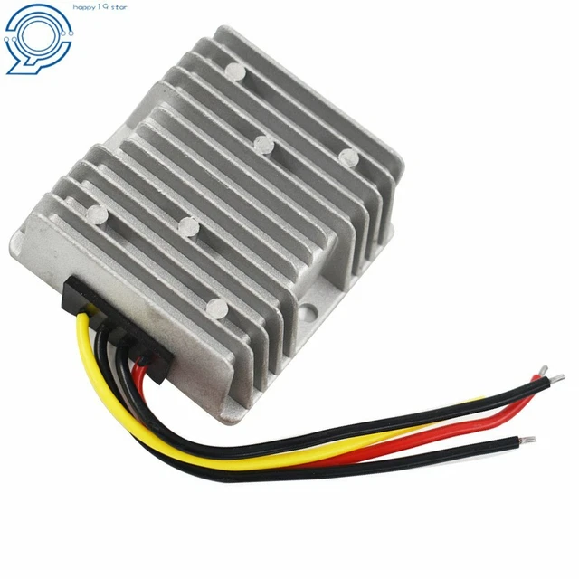 NEW WATERPROOF DC DC Car Voltage Converter Step Up Regulator 12V To 24V