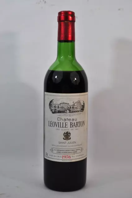 Vin -  1 Bouteille - Château Léoville Barton - Cru Classé - 1976