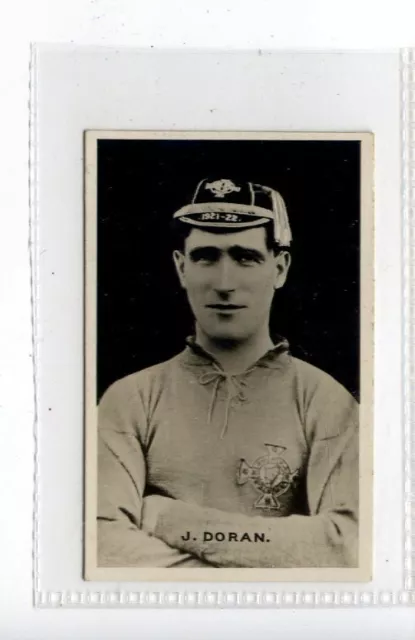 (Jc9397-100)  THOMSON,FOOTBALLERS-SIGNED RP'S,J.DORAN,1923,#