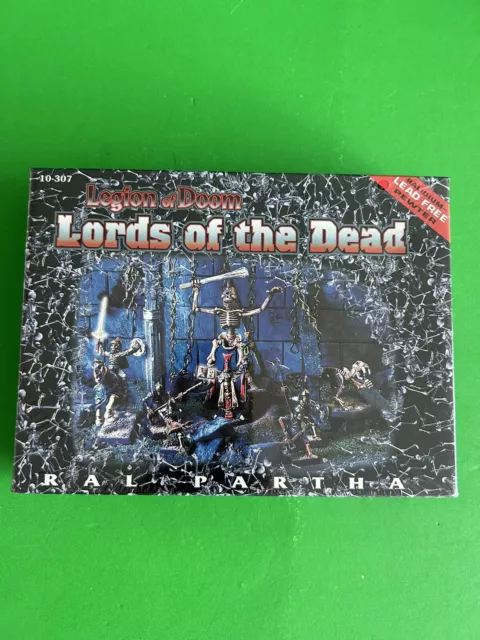 Ral Partha*Lords Of The Dead*SEALED*Dungeons & Dragons*Metal Miniatures*Rare
