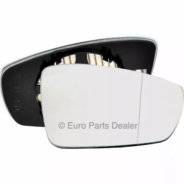 Wing door Mirror Glass Driver side for VW Polo Mk5 2009-2017 Heated Blind Spot