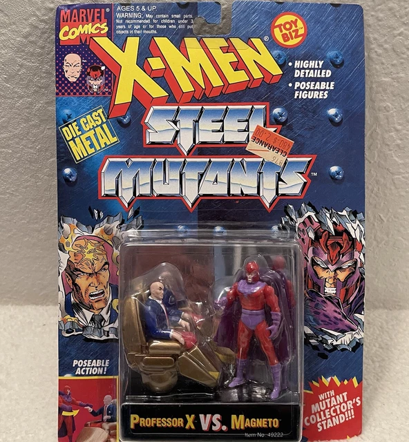 1994 Toybiz Marvel X-Men Steel Mutants Professor X Vs Magneto Moc