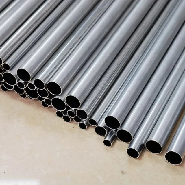 4-15Pcs Aluminium Tube OD 6-8mm Length 300mm pipe 6 6.5 7 7.5 8 8.5 8.8mm