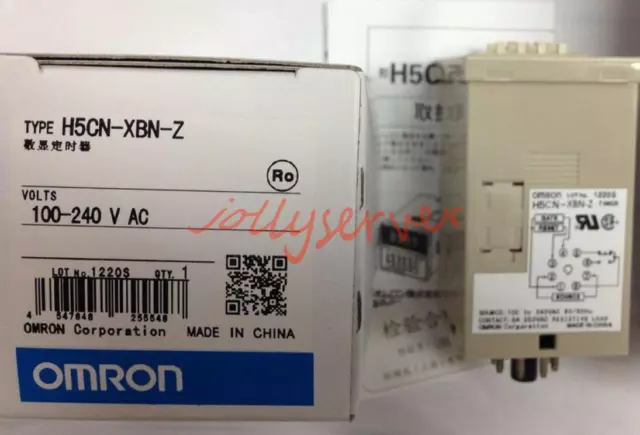 1pcs Neu OMRON Timer H5CN-XBN-Z ( Zum Ersetzen H5CN-XBN) 100-240VAC