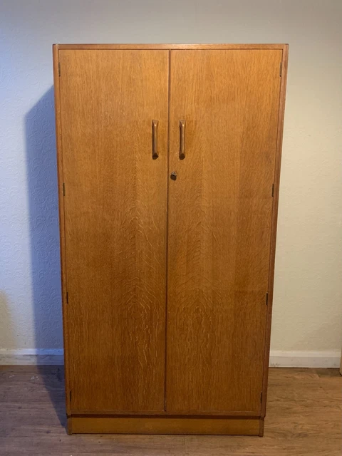 Mid-Century Danish G Plan E Gomme Brandon Bedroom Wardrobe