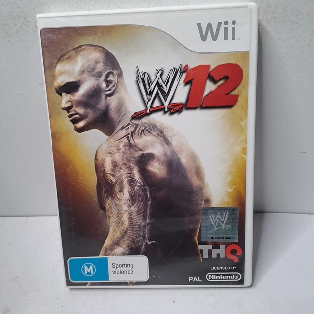 Wwe sales 2k12 wii