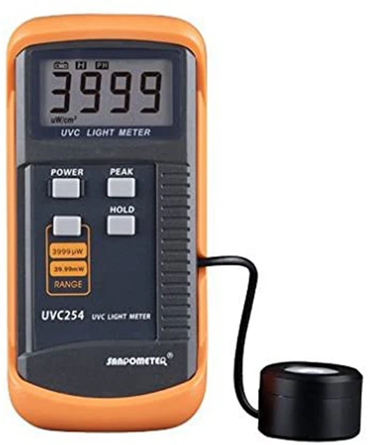 UV LIGHT METER UV Radiometer Ultraviolet Radiation Tester Measurement