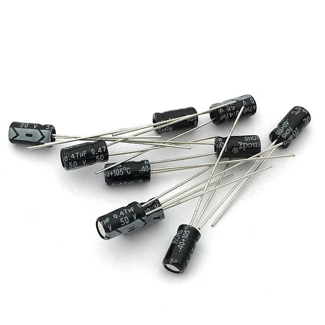 Portable 120PCS/Set 12 Values 0.22UF-470UF Electrolytic Capacitor Assortment Kit