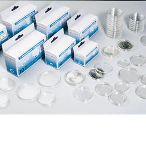 Leuchtturm 308571 capsules QUADRUM pour pièces de monnaie de diamètre intérieur