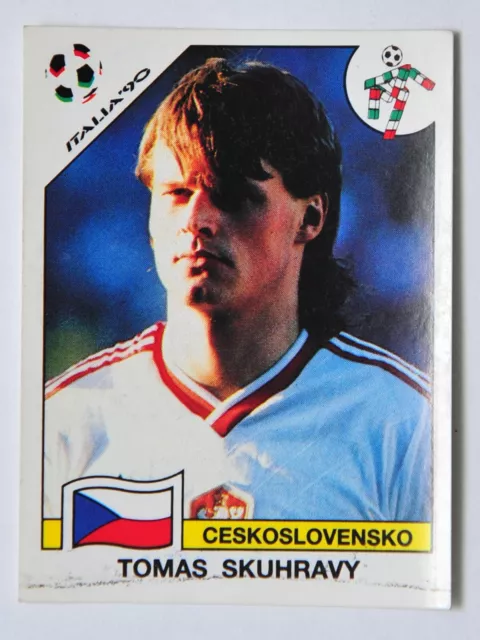 Panini FIFA World Cup Italia '90 Sticker No.094 Tomas Skuhravy