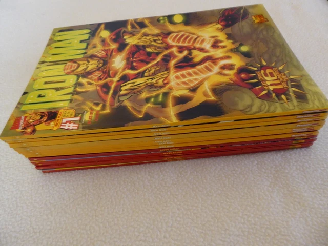 Marvel 2001 IRON MAN Nummern 1 - 12