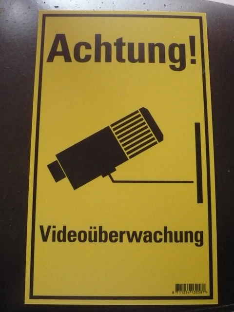 Achtung Videoüberwachung Images - Browse 3 Photos, Vectors, And Video Adob