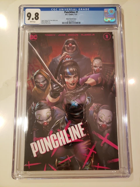 Punchline 1 Chew variant CGC 9.8, freshly graded DC Comics
