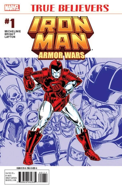 True Believers Iron Man Armor Wars (2015) #   1 (8.0-VF)