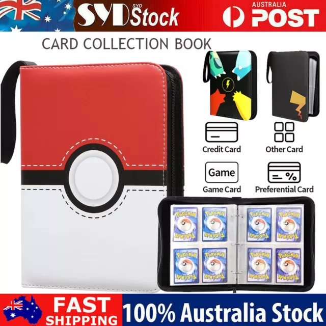 400 for Pokemon Card Spots Binder Album Book Card Collectors Holder Case Cards