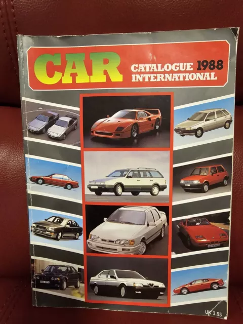 Car Catalogue International 1988