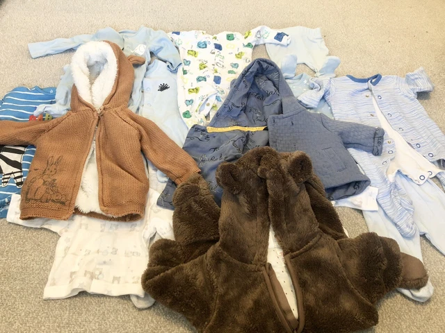 Tiny Baby & Newborn Clothes Bundle | Baker By Ted Baker | 15 Items | Some NEW