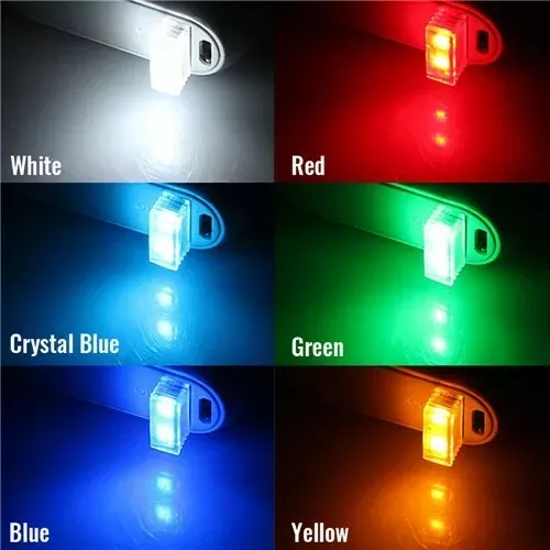 Mini LED USB Stick Auto Nachtlicht PC Laptop Licht Leuchte Beleuchtung 2