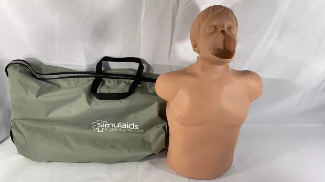 SIMULAIDS Brad Adult CPR Manikin Torso Nursing EMT Training Dummy