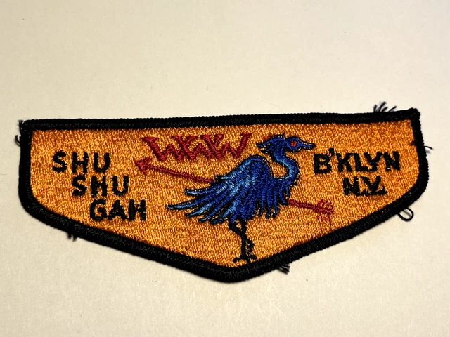 Boy Scouts - OA - Shu Shu Gah Lodge Brooklyn New York Flap Patch
