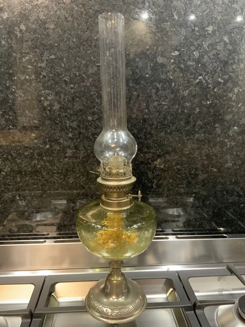 ANCIEN VERRE DE Lampe A Petrole EUR 4,00 - PicClick FR